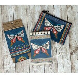 Be The Change Gift Bundle Coin Purse Notepad Cozie